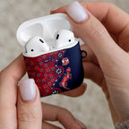 Sydney Roosters NAIDOC Week 2026 AirPods Case Aboriginal Lizard Dot Painting - 50 Years of Deadly