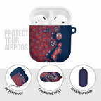 Sydney Roosters NAIDOC Week 2026 AirPods Case Aboriginal Lizard Dot Painting - 50 Years of Deadly
