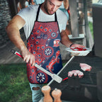 Sydney Roosters NAIDOC Week 2026 Apron Aboriginal Lizard Dot Painting - 50 Years of Deadly