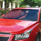 Sydney Roosters NAIDOC Week 2026 Auto Sun Shade Aboriginal Lizard Dot Painting - 50 Years of Deadly