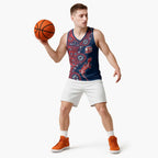 Sydney Roosters NAIDOC Week 2026 Basketball Jersey Aboriginal Lizard Dot Painting - 50 Years of Deadly
