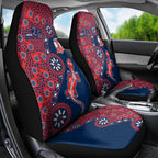 Sydney Roosters NAIDOC Week 2026 Car Seat Cover Aboriginal Lizard Dot Painting - 50 Years of Deadly