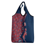 Sydney Roosters NAIDOC Week 2026 Grocery Bag Aboriginal Lizard Dot Painting - 50 Years of Deadly