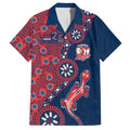 Sydney Roosters NAIDOC Week 2026 Hawaiian Shirt Aboriginal Lizard Dot Painting - 50 Years of Deadly