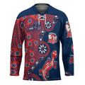 Sydney Roosters NAIDOC Week 2026 Hockey Jersey Aboriginal Lizard Dot Painting - 50 Years of Deadly