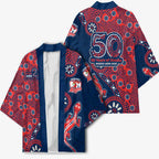 Sydney Roosters NAIDOC Week 2026 Kimono Aboriginal Lizard Dot Painting - 50 Years of Deadly