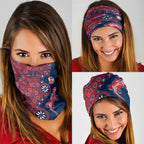 Sydney Roosters NAIDOC Week 2026 Neck Gaiter Aboriginal Lizard Dot Painting - 50 Years of Deadly