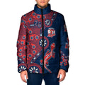 Sydney Roosters NAIDOC Week 2026 Padded Jacket Aboriginal Lizard Dot Painting - 50 Years of Deadly