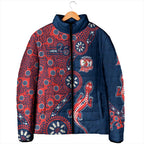 Sydney Roosters NAIDOC Week 2026 Padded Jacket Aboriginal Lizard Dot Painting - 50 Years of Deadly