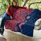Sydney Roosters NAIDOC Week 2026 Quilt Aboriginal Lizard Dot Painting - 50 Years of Deadly