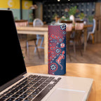 Sydney Roosters NAIDOC Week 2026 Skinny Tumbler Aboriginal Lizard Dot Painting - 50 Years of Deadly