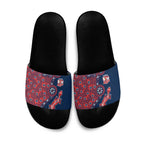 Sydney Roosters NAIDOC Week 2026 Slide Sandals Aboriginal Lizard Dot Painting - 50 Years of Deadly