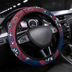 Sydney Roosters NAIDOC Week 2026 Steering Wheel Cover Aboriginal Lizard Dot Painting - 50 Years of Deadly