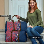 Sydney Roosters NAIDOC Week 2026 Travel Bag Aboriginal Lizard Dot Painting - 50 Years of Deadly