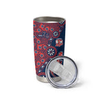 Sydney Roosters NAIDOC Week 2026 Tumbler Cup Aboriginal Lizard Dot Painting - 50 Years of Deadly