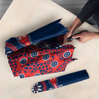 Sydney Roosters NAIDOC Week 2026 Umbrella Aboriginal Lizard Dot Painting - 50 Years of Deadly