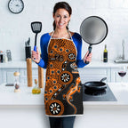 Wests Tigers NAIDOC Week 2026 Apron Aboriginal Lizard Dot Painting - 50 Years of Deadly