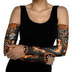 Wests Tigers NAIDOC Week 2026 Arm Sleeves Aboriginal Lizard Dot Painting - 50 Years of Deadly