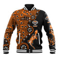 Wests Tigers NAIDOC Week 2026 Baseball Jacket Aboriginal Lizard Dot Painting - 50 Years of Deadly