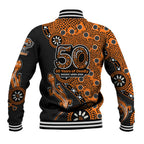 Wests Tigers NAIDOC Week 2026 Baseball Jacket Aboriginal Lizard Dot Painting - 50 Years of Deadly