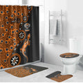 Wests Tigers NAIDOC Week 2026 Bathroom Set Aboriginal Lizard Dot Painting - 50 Years of Deadly