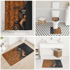 Wests Tigers NAIDOC Week 2026 Bathroom Set Aboriginal Lizard Dot Painting - 50 Years of Deadly