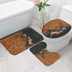 Wests Tigers NAIDOC Week 2026 Bathroom Set Aboriginal Lizard Dot Painting - 50 Years of Deadly