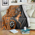 Wests Tigers NAIDOC Week 2026 Blanket Aboriginal Lizard Dot Painting - 50 Years of Deadly