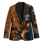 Wests Tigers NAIDOC Week 2026 Blazer Aboriginal Lizard Dot Painting - 50 Years of Deadly