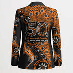 Wests Tigers NAIDOC Week 2026 Blazer Aboriginal Lizard Dot Painting - 50 Years of Deadly