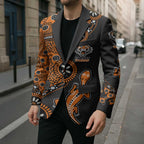 Wests Tigers NAIDOC Week 2026 Blazer Aboriginal Lizard Dot Painting - 50 Years of Deadly