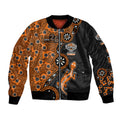 Wests Tigers NAIDOC Week 2026 Bomber Jacket Aboriginal Lizard Dot Painting - 50 Years of Deadly