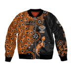 Wests Tigers NAIDOC Week 2026 Bomber Jacket Aboriginal Lizard Dot Painting - 50 Years of Deadly