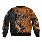 Wests Tigers NAIDOC Week 2026 Bomber Jacket Aboriginal Lizard Dot Painting - 50 Years of Deadly