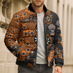Wests Tigers NAIDOC Week 2026 Bomber Puffer Jacket Aboriginal Lizard Dot Painting - 50 Years of Deadly