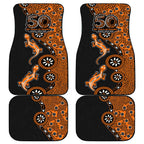 Wests Tigers NAIDOC Week 2026 Car Mats Aboriginal Lizard Dot Painting - 50 Years of Deadly