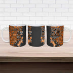 Wests Tigers NAIDOC Week 2026 Ceramic Mug Aboriginal Lizard Dot Painting - 50 Years of Deadly