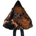 Wests Tigers NAIDOC Week 2026 Cloak Aboriginal Lizard Dot Painting - 50 Years of Deadly