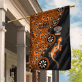 Wests Tigers NAIDOC Week 2026 Garden Flag Aboriginal Lizard Dot Painting - 50 Years of Deadly