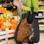 Wests Tigers NAIDOC Week 2026 Grocery Bag Aboriginal Lizard Dot Painting - 50 Years of Deadly