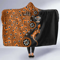Wests Tigers NAIDOC Week 2026 Hooded Blanket Aboriginal Lizard Dot Painting - 50 Years of Deadly