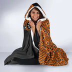 Wests Tigers NAIDOC Week 2026 Hooded Blanket Aboriginal Lizard Dot Painting - 50 Years of Deadly