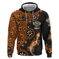 Wests Tigers NAIDOC Week 2026 Hoodie Aboriginal Lizard Dot Painting - 50 Years of Deadly