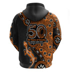 Wests Tigers NAIDOC Week 2026 Hoodie Aboriginal Lizard Dot Painting - 50 Years of Deadly