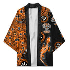 Wests Tigers NAIDOC Week 2026 Kimono Aboriginal Lizard Dot Painting - 50 Years of Deadly