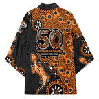 Wests Tigers NAIDOC Week 2026 Kimono Aboriginal Lizard Dot Painting - 50 Years of Deadly