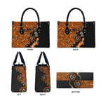 Wests Tigers NAIDOC Week 2026 Leather Bag Aboriginal Lizard Dot Painting - 50 Years of Deadly