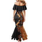 Wests Tigers NAIDOC Week 2026 Mermaid Dress Aboriginal Lizard Dot Painting - 50 Years of Deadly