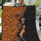 Wests Tigers NAIDOC Week 2026 Quilt Aboriginal Lizard Dot Painting - 50 Years of Deadly