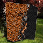 Wests Tigers NAIDOC Week 2026 Quilt Aboriginal Lizard Dot Painting - 50 Years of Deadly